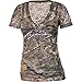 Legendary Whitetails Women's Realtree Xtra Camo Remedy Burnout Tee, Large