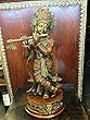 Krishna Statue - Hindu God of Love and Divine Joy Brass Sculpture Figurine Krishna Statue - Hindu God of Love and Divine Joy Brass Sculpture Figurine