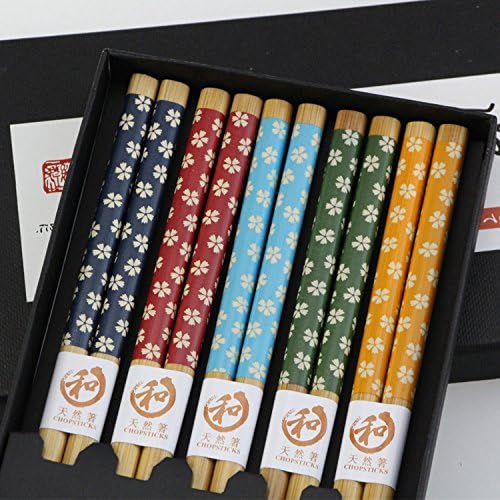 Japanese Chopsticks Gift Sets (#2- Sakura Blue)