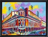Shibe Park - Oversized Framed Canvas Art Print - Philadelphia Phillies