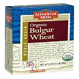 Arrowhead Mills Organic Bulgur Wheat Hot Cereal, Whole Grain, 24-Ounce Box (Pack of 4)