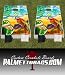 Custom made Island Paradise cornhole boards