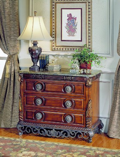 Madrid Bombe Chest By Homelegance Furniture