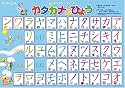 おふろでレッスン カタカナのひょう