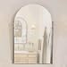 Ginger Antique Nickel Large Framed Mirror