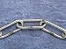 Faithfull 'c' Link Chain 3mm - 25m Reel (Stainless Steel)