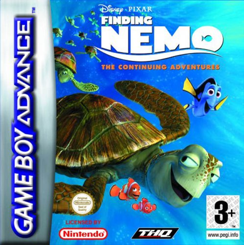 Childrens Toyshop  Video Games : Finding Nemo : The Continuing Adventures (GBA)