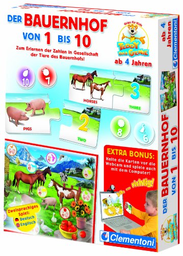 Clementoni 69824 - Der Bauernhof von 1 bis 10 - 2D Preisvergleich