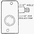 United States Hdwe. WP-8866C Sidemount Window Operator