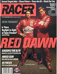 Collectibles: Helio Castroneves Gil de Ferran Autographed Racer Magazine 2000 - Autographed College Magazines - Hollywood Collectibles