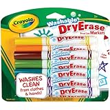 Crayola 12 Ct Washable Dry Erase Markers