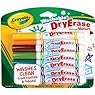 Crayola Washable Dry Erase Markers, Assorted Colors, 12 count (98-5812)