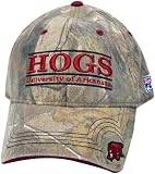 Arkansas Realtree Camo Stretch- Fit with Classic Bar Design Hat
