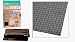 48 x 72 Static Cling Dot Matrix Window Film - Black
