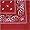 Barn Red Paisley $0.79