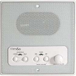 M & S Systems DMC4RW Retrofit Weather Resistant Remote Patio Station Speaker