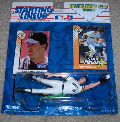 Childrens Toyshop  Toys : 1993 Andy Van Slyke MLB Starting Lineup Figure