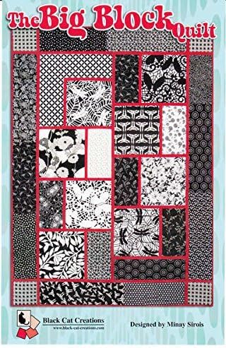 Black Cat The Big Block Quilt Ptrn