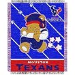 Houston Texans NFL Triple Woven Jacquard Throw (Baby Series) (36x46")"