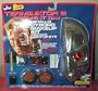 Terminator 2 Metallic Cyborg Makeup Kit with Light-up Eye Costume Mask