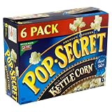 Pop Secret Popcorn, Kettle Corn, 6-Count Packages (Pack of 8)