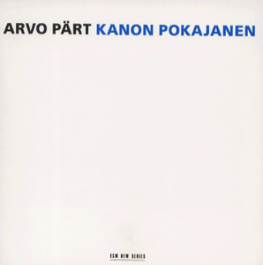 CD-Charts   : Pärt: Kanon pokajanen