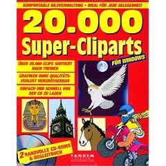 20.000 Super-Cliparts, 2 CD-ROMs F�r Windows ab 3.1/95