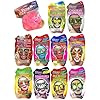 Montagne Jeunesse Bath and Shower 10 Face Masque Sachets Gift Set with Pom Pom