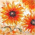 Daisy Morning Original Hand-Painted Oil on Gallery Wrapped Canvas - 32x32"