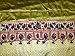 Toran White Ganesha Hand Embroidered Wall Tapestry Valance