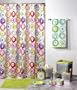 All That Jazz Retro 60'S Starburst Shower Curtain Fabr