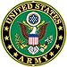 Army Military Logo Aluminum Metal Sign - US Service Branch Home Wall Decor