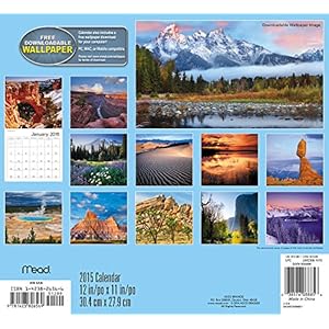 National Parks Wall Calendar (2015)