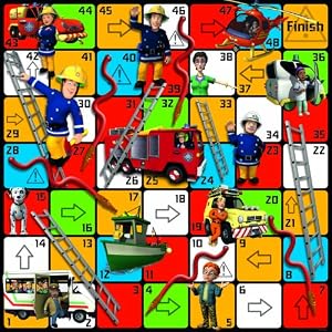 Jumbo Fireman Sam Hoses & Ladders Game