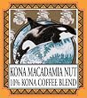 Kona Macademia Nut - Whole Beans - 10oz, Caffeinated