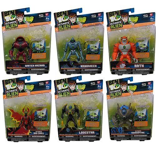 Ben 10 Ultimate Alien Collection Figures Wave 1 Set