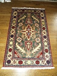 Handmade Pakistani Khyber Kazak Rug 2'7"x4'2"