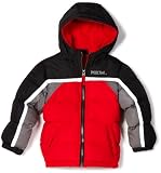 Pacific Trail - Kids Boys 2-7 Colorblocked Puffer Jacket, Red, 7