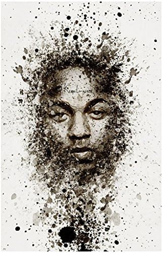 Fashoin Home Decoration Photo Poster Prints Wall Sticker Of Kendrick Lamar Poster Custom Poster Paper 20x30