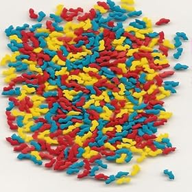 Cars Cake Decorations - Assorted Colors CARS EDIBLE Candy Confetti Sprinkles for Cakes, Cupcakes & Cookies