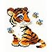 RIOLIS 10 Count Stripes Counted Cross Stitch Kit, 6 x 7