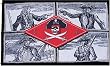 Pirate "Captians"Flag - 3 foot by 5 foot Polyester (NEW)