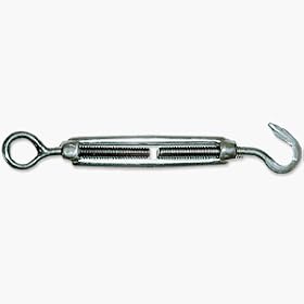 Small S S Turnbuckle by Fly Bye Bird Control