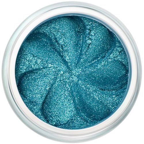 Lily Lolo 100% natural mineral eyeshadow, aqua blue, PIXIE SPARKLE, 3.5g