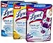 Lysol Click Gel Variety Bundle - 3 Items: 1 Box Lavender Scent, 1 Box Citrus Scent, 1 Box Ocean Fresh Scent