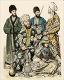 Mouse Mats of Uzbekistan and Turkistan traditional clothing from North Wind Picture Archives