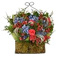 Felicity Rose Bow Basket