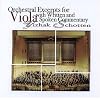 Orchestral Excerpts for Viola, with written and spoken commentary