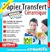 Papier transfert céramique - 4 feuilles de transfert au format A6