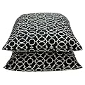 Waverly&reg; Home Madison Pillowcase Sets - Black & Cream